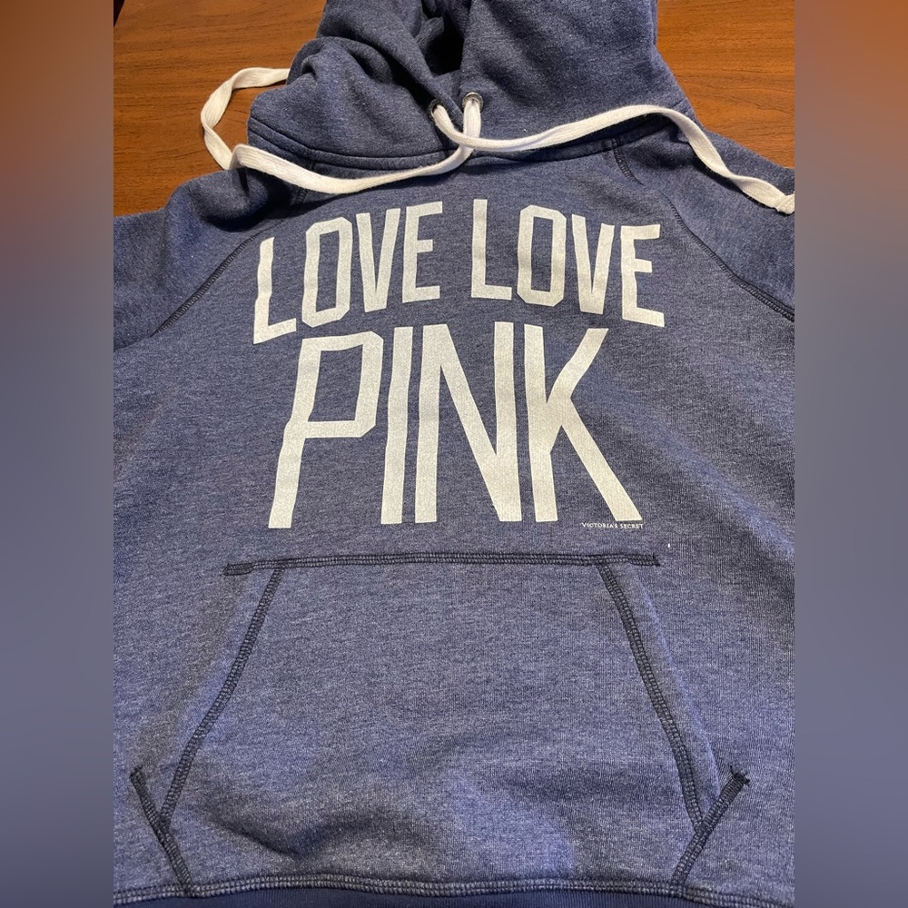 PINK Victoria's Secret Navy Hoodie